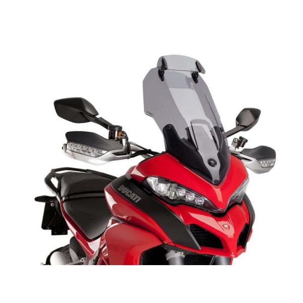 Puig Touring Screen With Extender Light Smoke